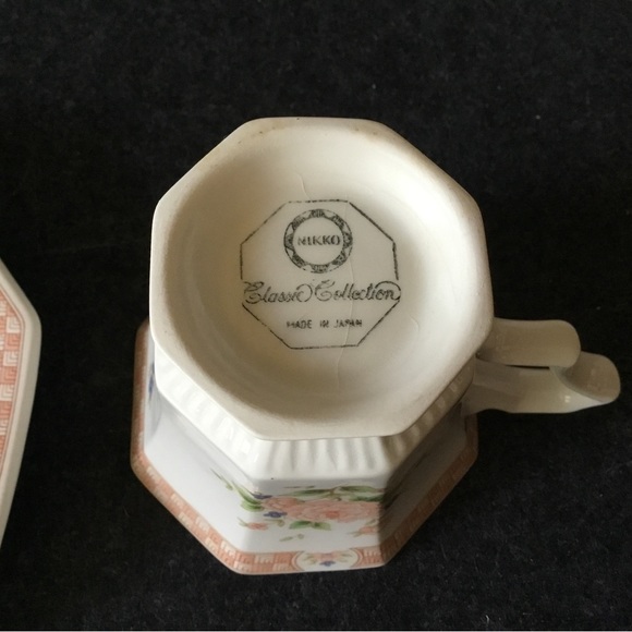 Nikko Japan Classic Collection Cameo Rose Cup and Saucer - Picture 4 of 5